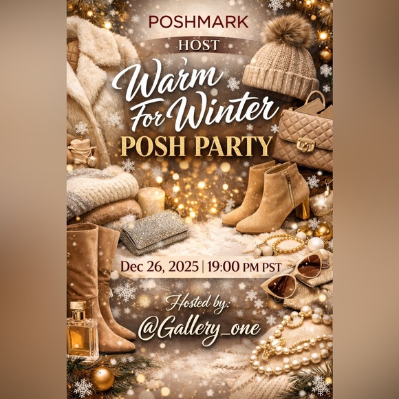 Accessories - Posh Party 🎉 December 26 @ 7pm PST  🎉